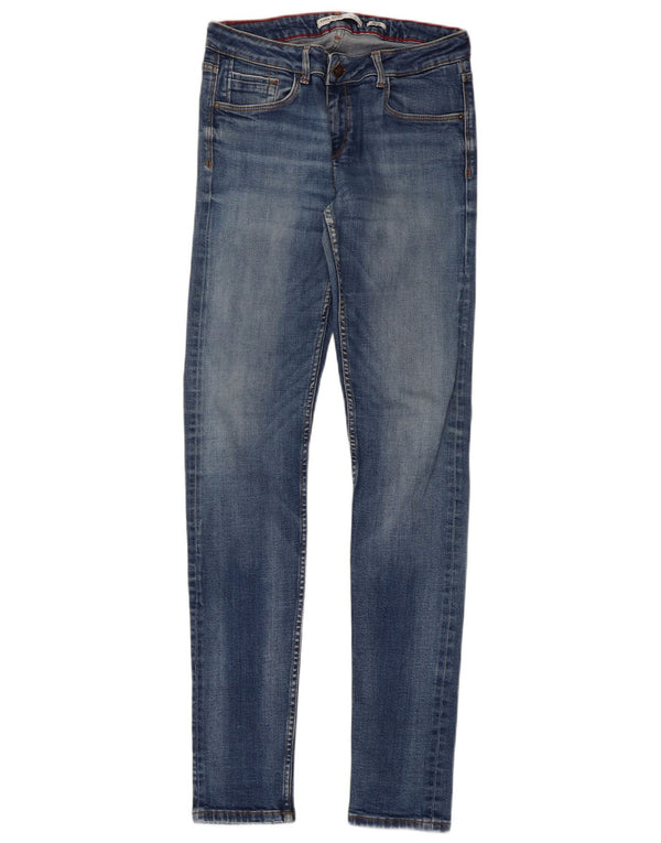 Zara Dame Skinny Jeans EU 38 Small W28 L31 Blå