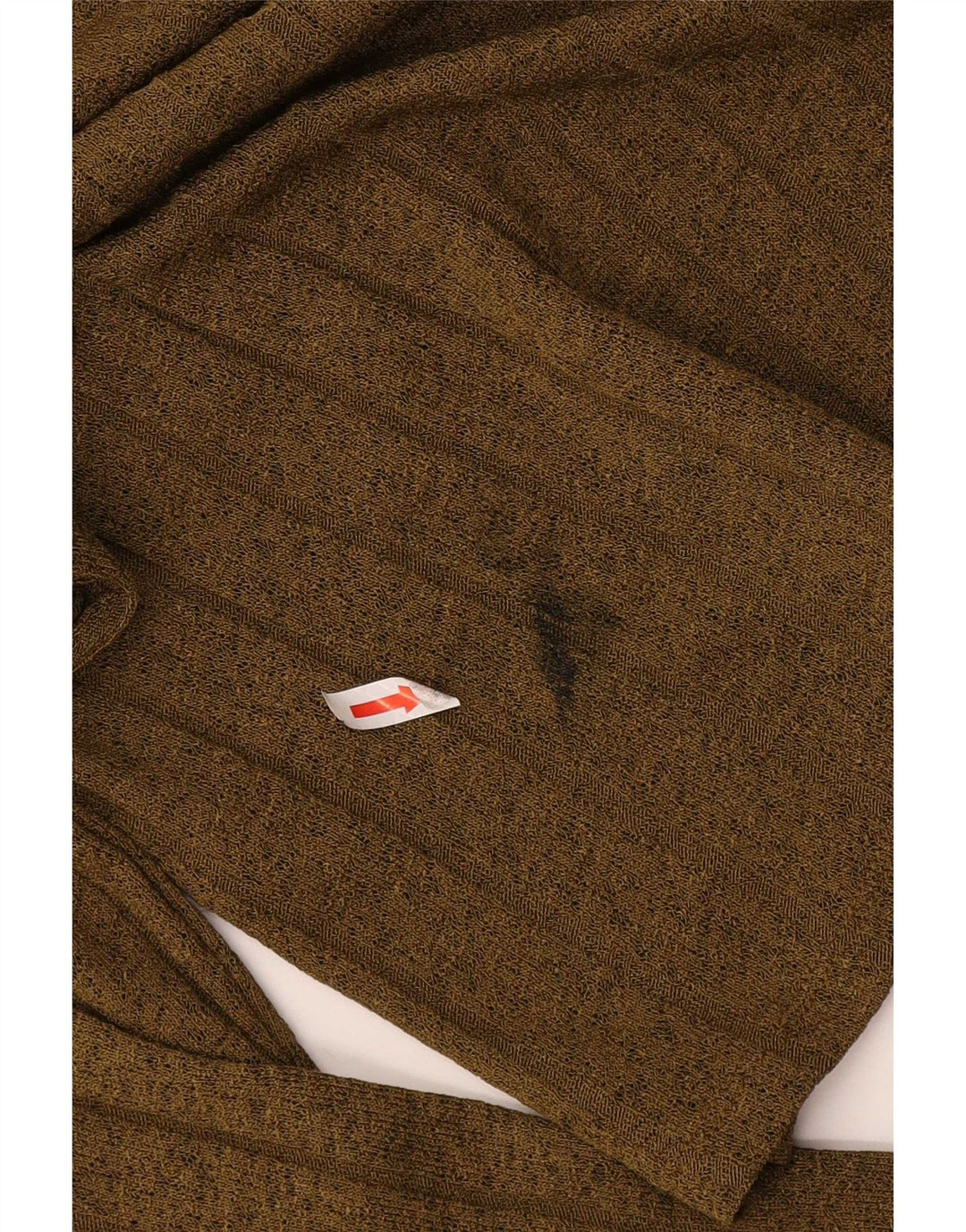 Marks & Spencer Dametop Langærmet UK 12 Medium Khaki Polyester