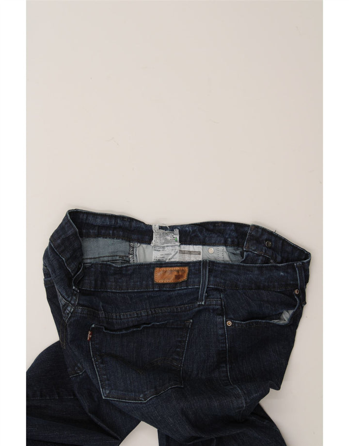 LEVI'S Womens Legging Jeans W33 L32 Navy Blue Cotton Vintage Levi's and Second-Hand Levi's from Messina Hembry 