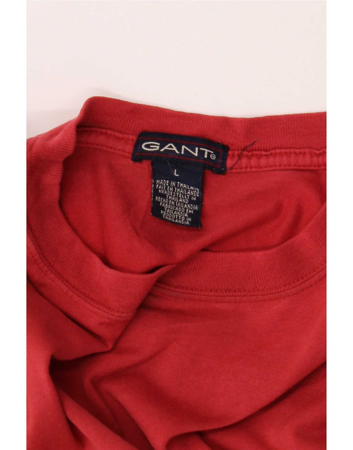 Gant Herre T-shirt Top Stor rødstribet bomuld