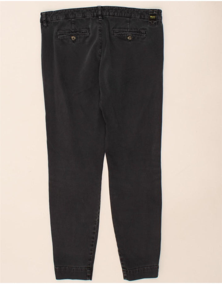 BLAUER Mens Slim Chino Trousers W31 L28 Black Vintage Blauer and Second-Hand Blauer from Messina Hembry 