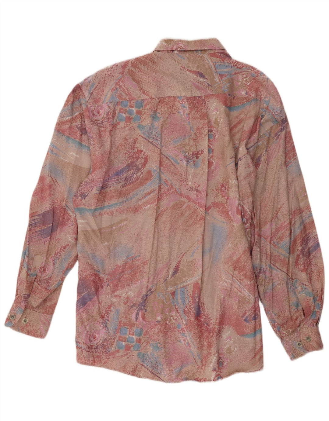 Fairbanks Herre abstrakt mønster skjorte størrelse 46 XL Pink