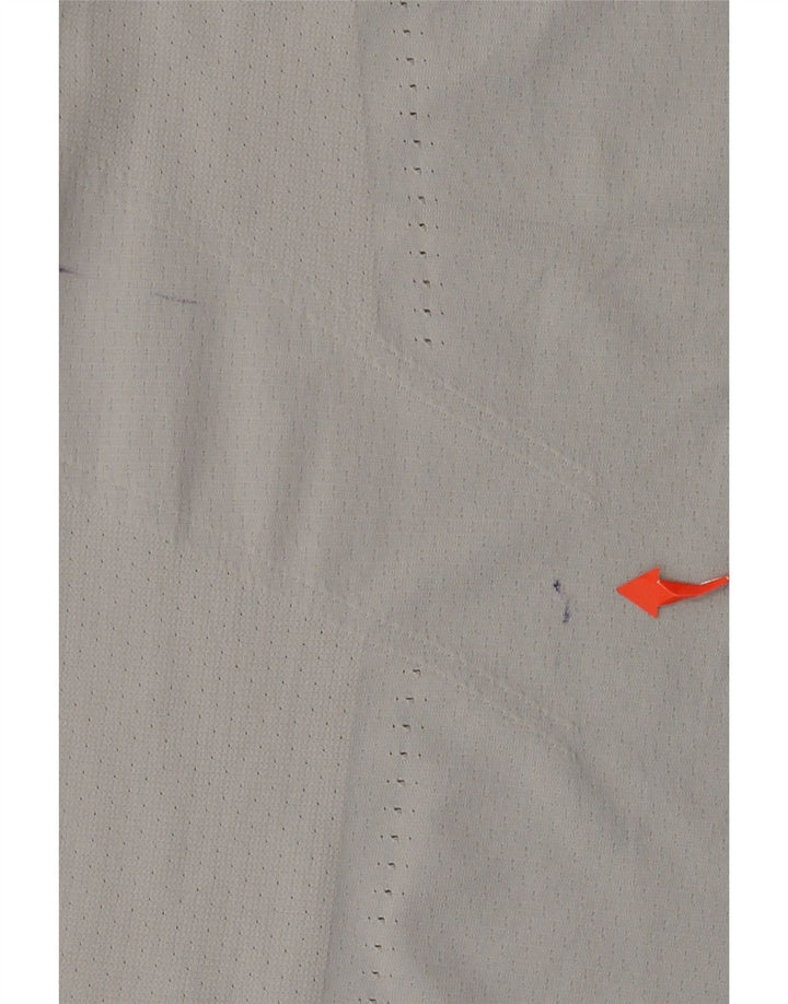 NIKE Herre Dri Fit Slim Fit T-Shirt Top 2XL Grå