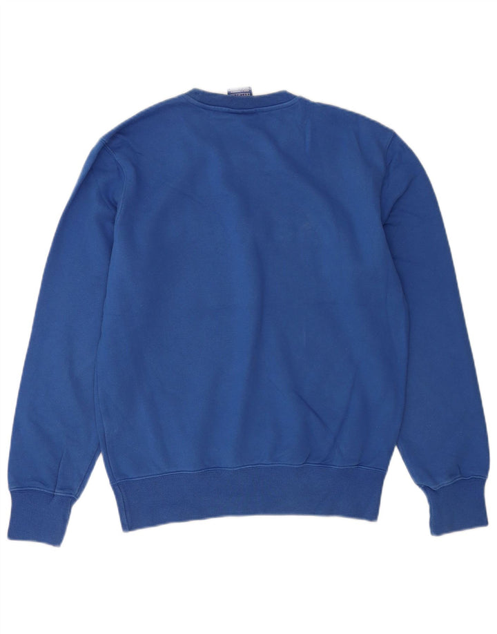 Champion Herre grafisk sweatshirt Jumper lille blå bomuld