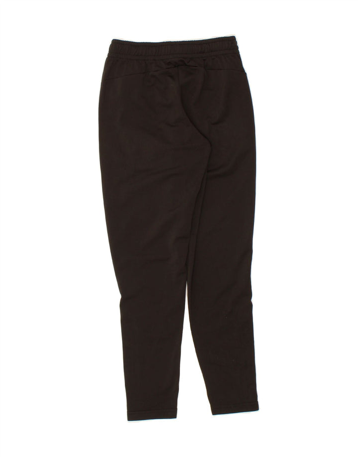 PUMA Boys Tracksuit Trousers 9-10 Years Black Polyester Vintage Puma and Second-Hand Puma from Messina Hembry 