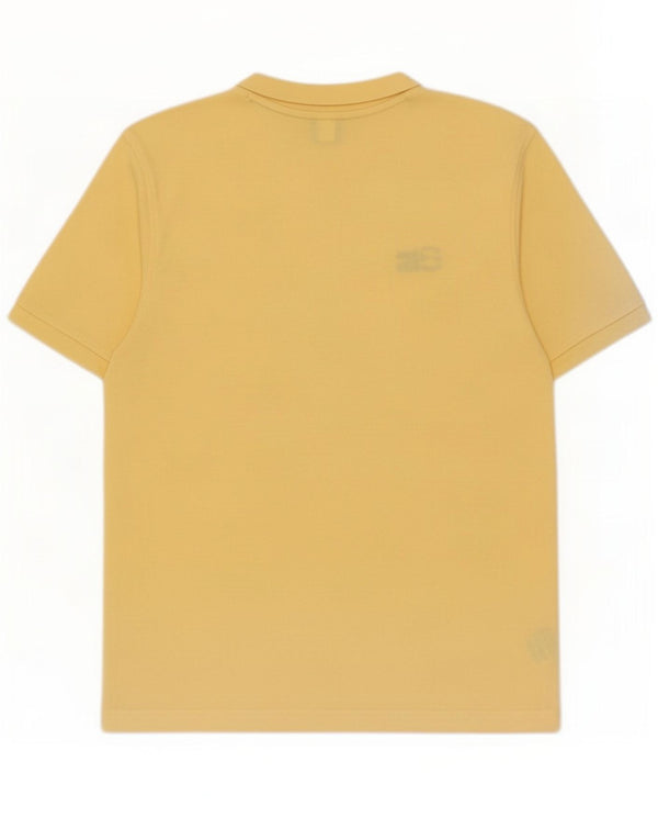 Umbro Herre T-Shirt Top Medium Gul Polyester
