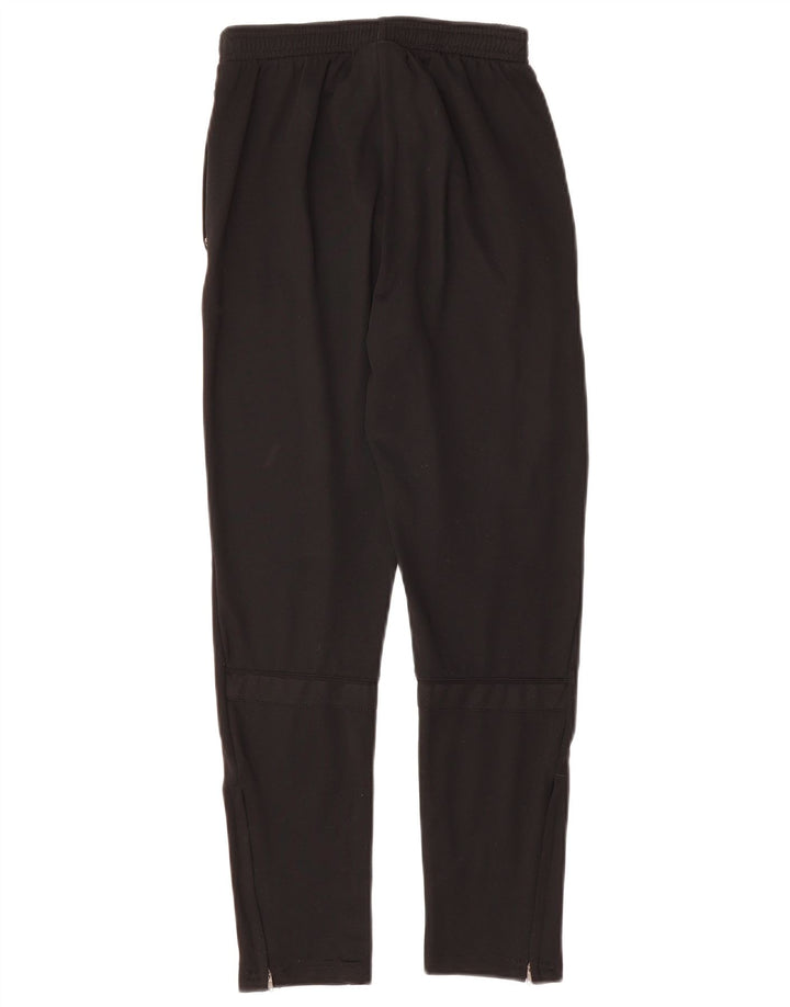 NIKE Boys Dri Fit Tracksuit Trousers 12-13 Years Large Black Polyester