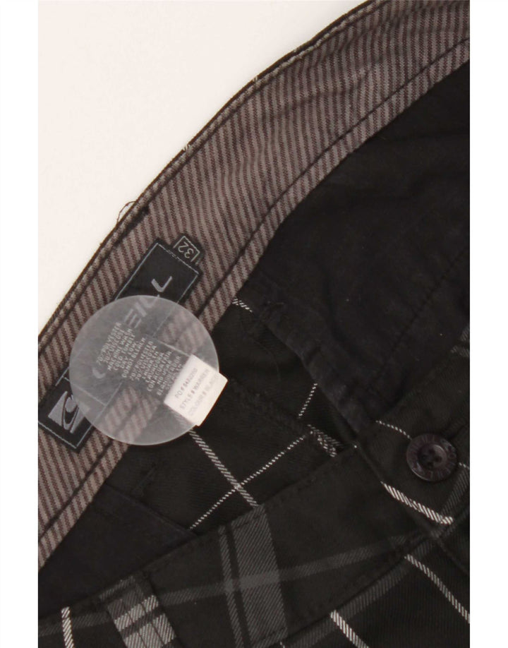 O'Neill chinoshorts til kvinder W32 Medium sort ternet polyester