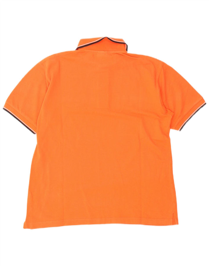 Spalding Herre poloshirt Medium Orange Bomuld