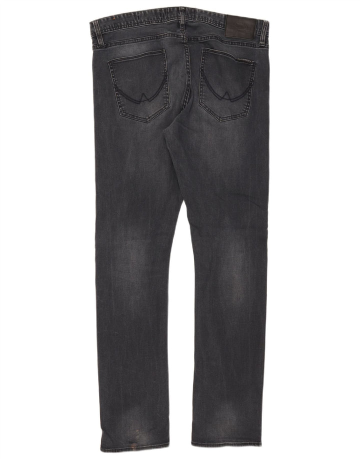 Superdry Herre Corporal Slim Jeans W34 L32 Marineblå Bomuld
