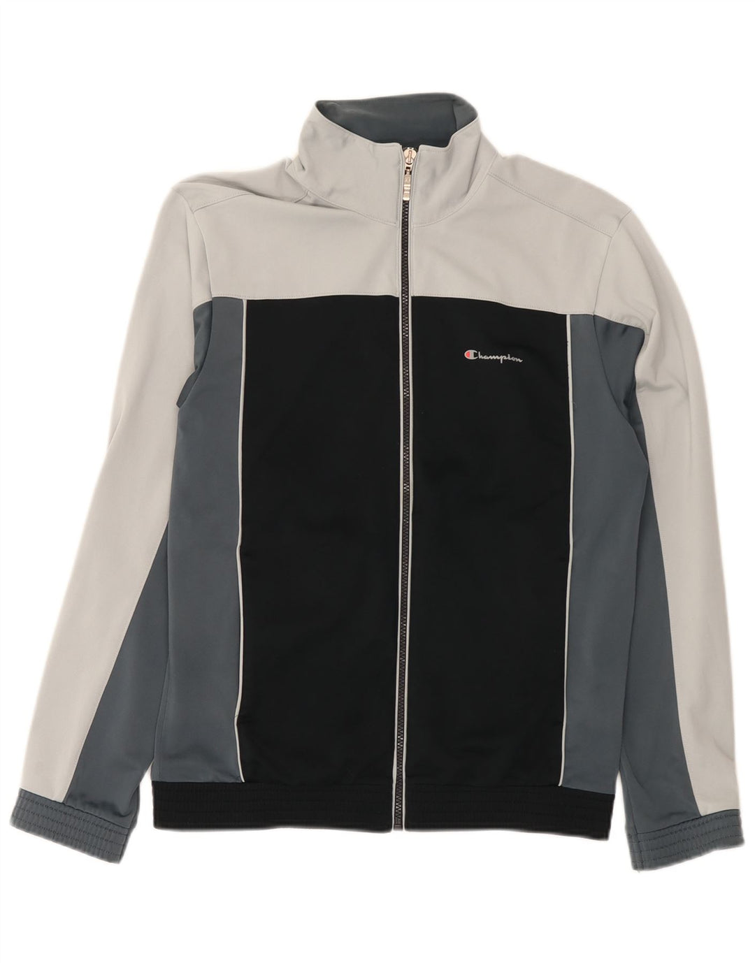 Champion Herre træningsdragt Topjakke Medium Grå Colourblock Polyester