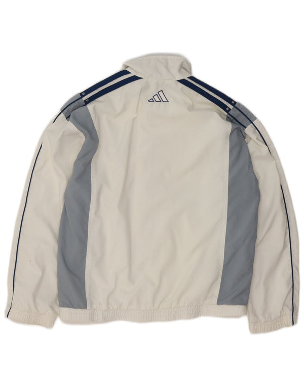 Adidas Træningsdragt Topjakke til drenge 11-12 år Hvid Colourblock Polyester