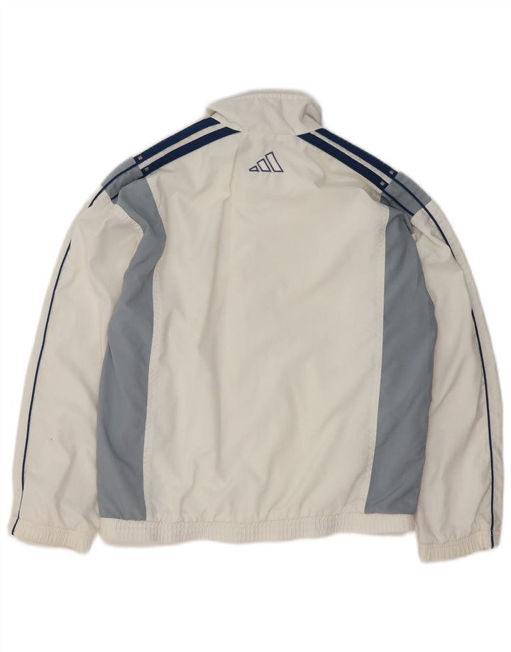 Adidas Træningsdragt Topjakke til drenge 11-12 år Hvid Colourblock Polyester