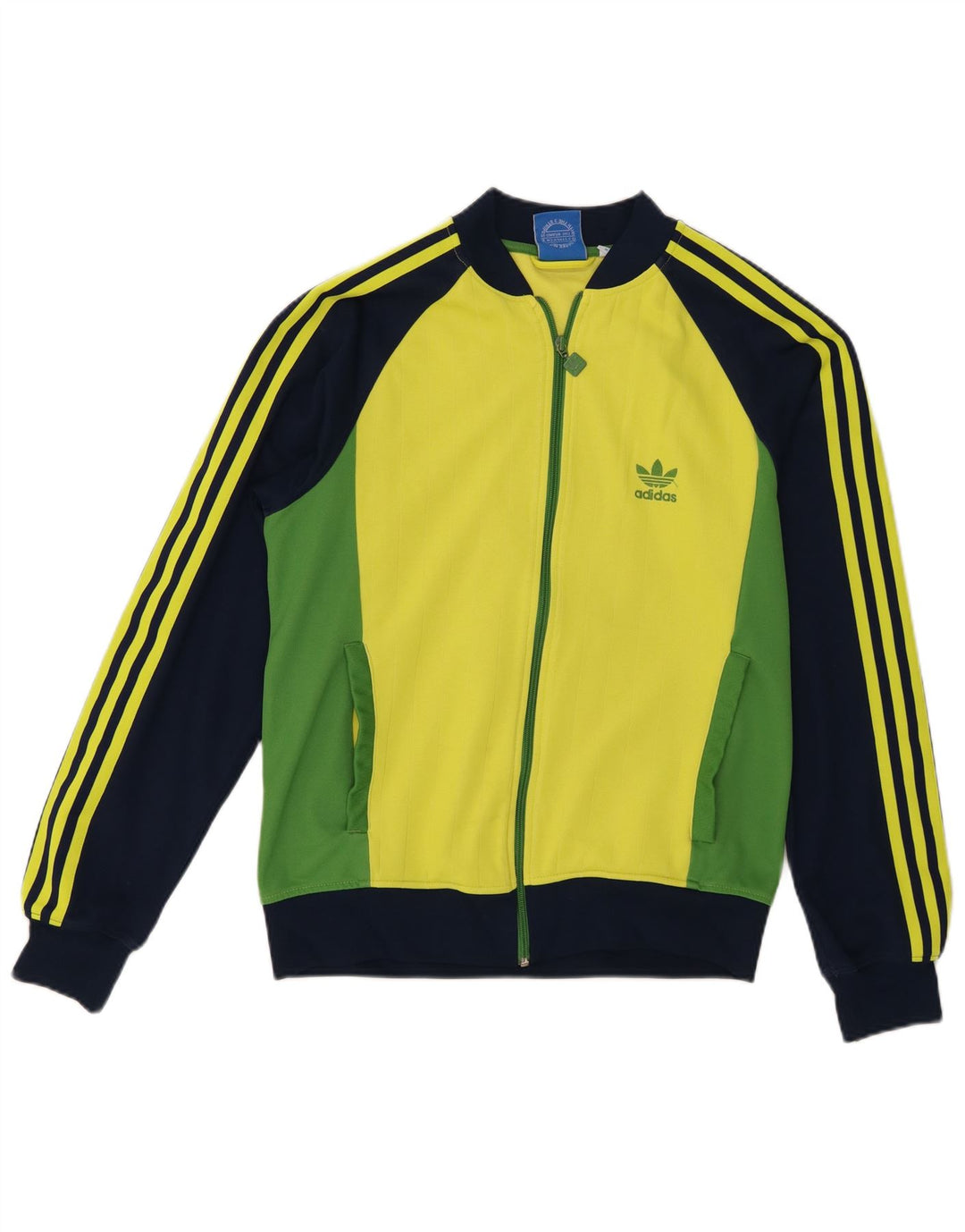 Adidas Træningsdragt til mænd Topjakke Medium Flerfarvet Colourblock Bomuld