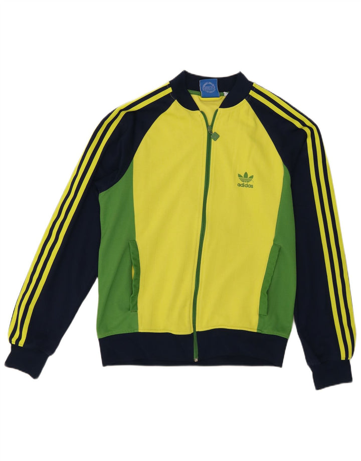 Adidas Træningsdragt til mænd Topjakke Medium Flerfarvet Colourblock Bomuld