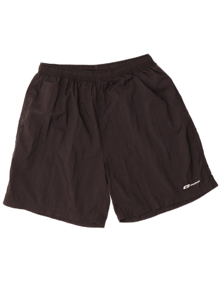 REEBOK Herre Sportshorts 2XL Sort Nylon