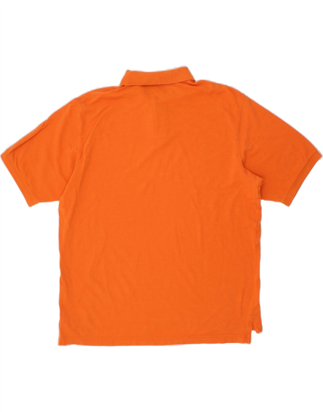 EDDIE BAUER Mens Polo Shirt Large Orange Cotton Vintage Eddie Bauer and Second-Hand Eddie Bauer from Messina Hembry 