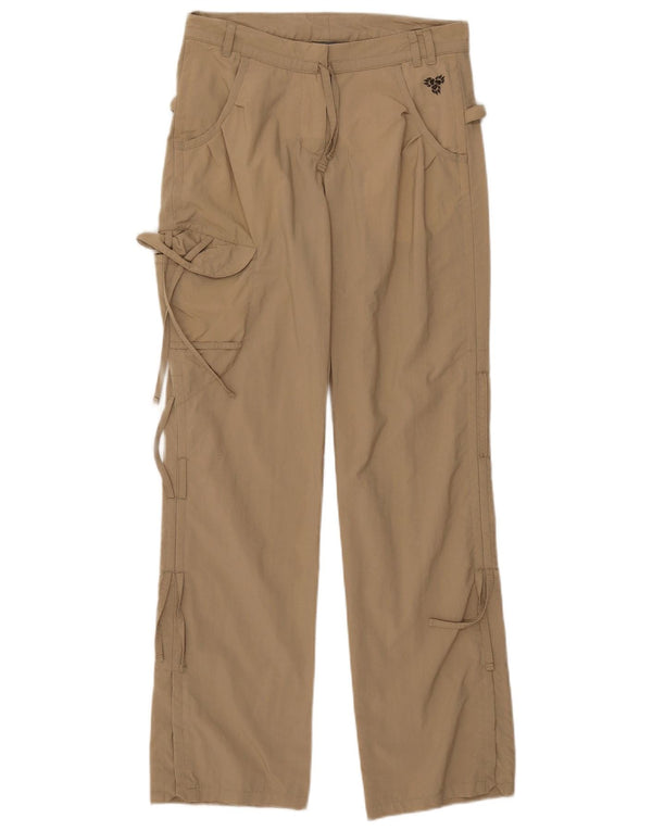 Jack Wolfskin Dame Regular Fit Cargo Bukser UK 8 Small W28 L31 Beige
