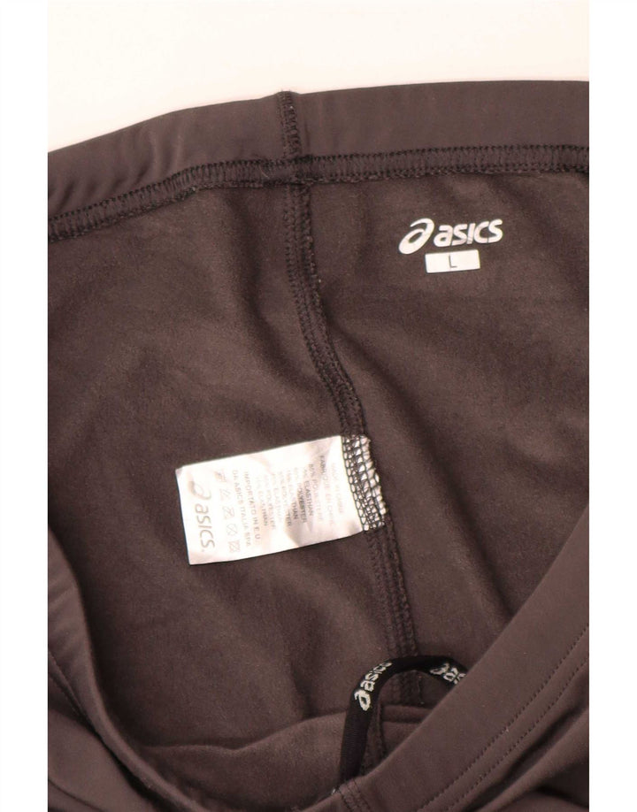 Asics Herre Leggings Large Grå Polyester