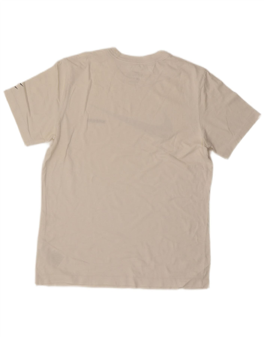 Nike grafisk t-shirt til mænd, medium hvid bomuld