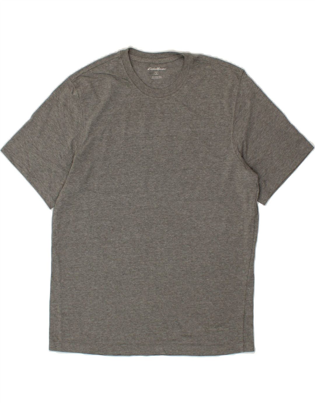 EDDIE BAUER Mens T-Shirt Top Large Grey Cotton Vintage Eddie Bauer and Second-Hand Eddie Bauer from Messina Hembry 