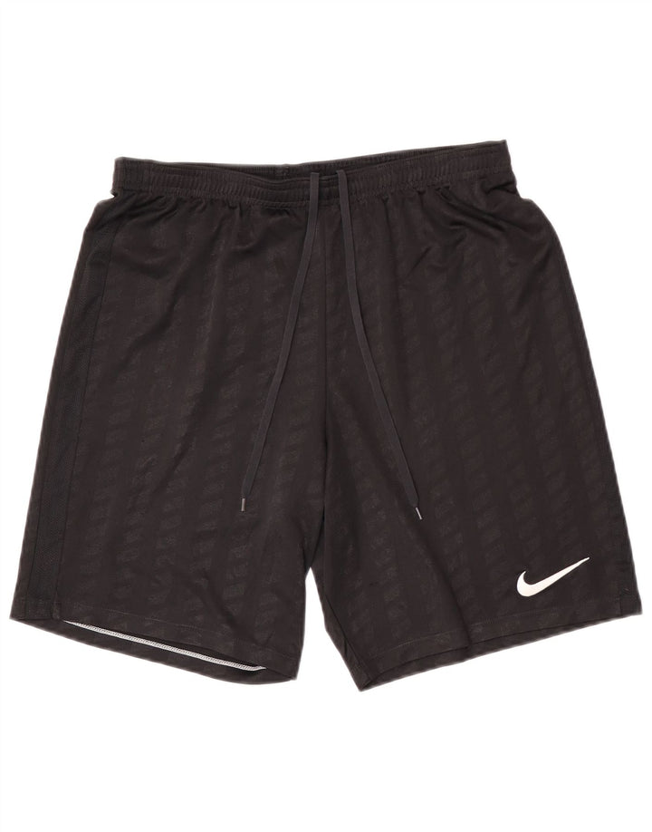 Nike sportsshorts til mænd, store sorte polyester