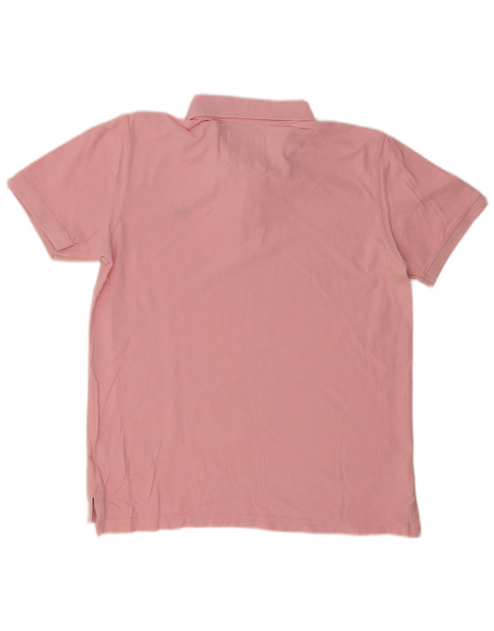 CREW TØJ Herre poloshirt Lille Pink Bomuld
