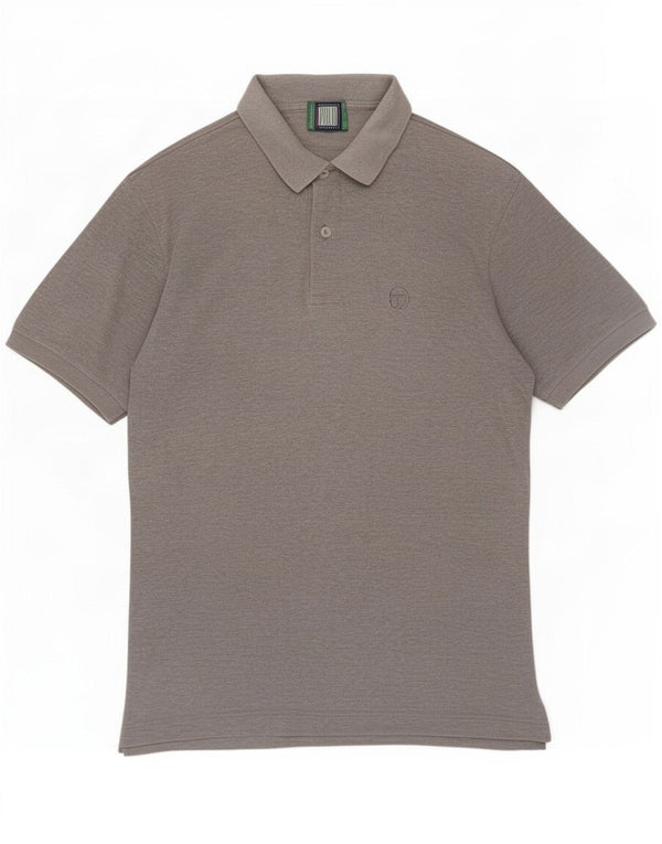 Sergio Tacchini Poloskjorte til mænd Medium Grå Flecked