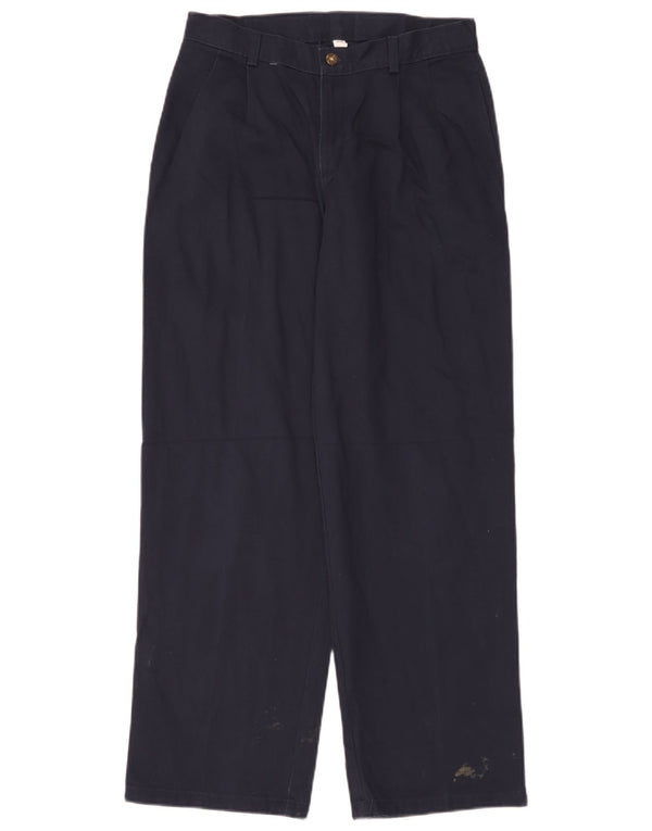 Izod Boys Pegged Chino Bukser 15-16 år W28 L30 Navy Blue Bomuld