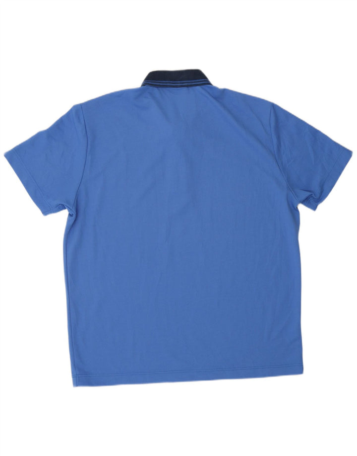 AUSTRALIAN L'ALPINA Rugby poloskjorte til mænd IT 52 Stor blå polyester