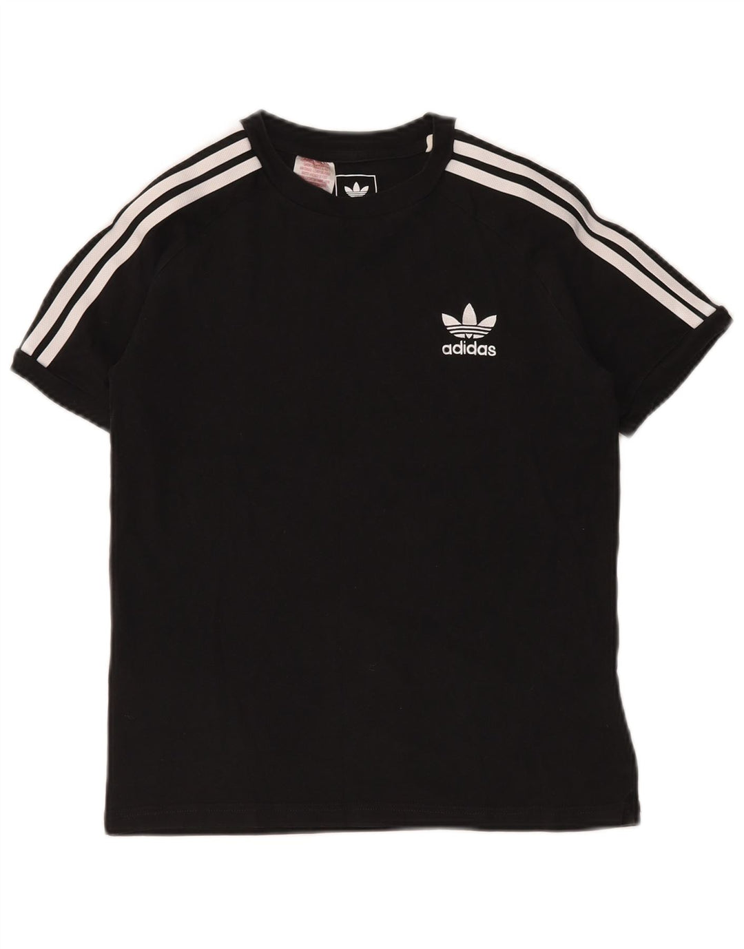 ADIDAS T-shirt til drenge 11-12 år Sort bomuld
