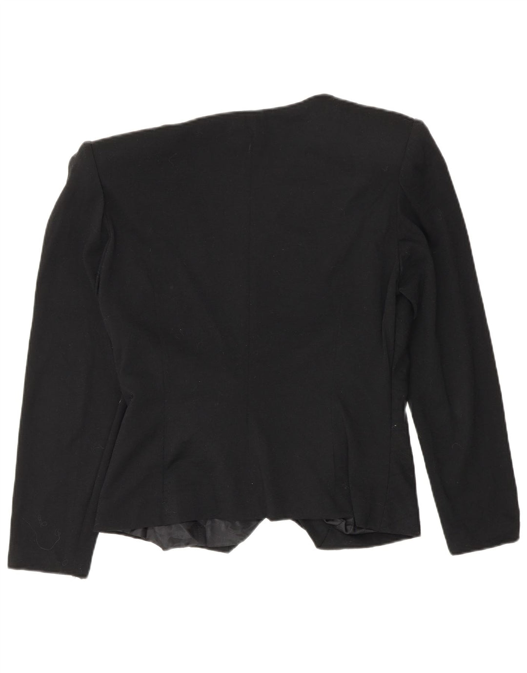 Luisa Spagnoli Dame Cardigan Top IT 46 Stor Sort Uld