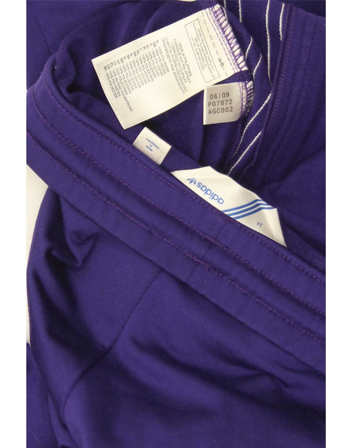 Adidas træningsbukser til kvinder EU 34 XS Lilla polyester