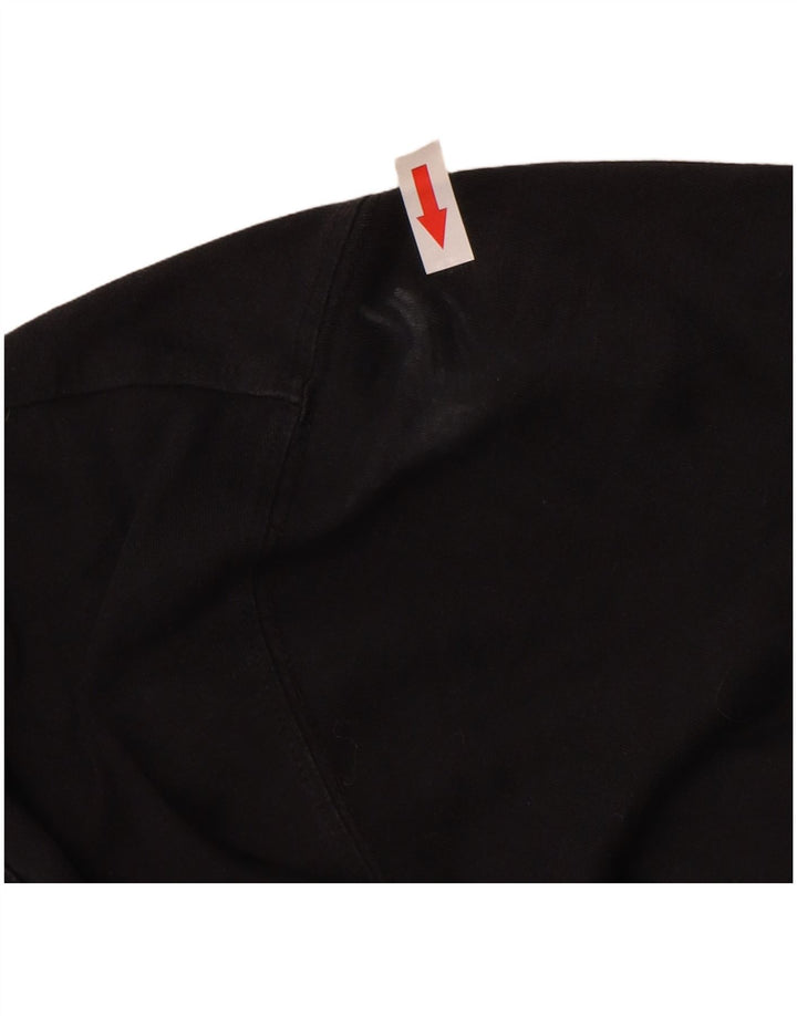 Nike grafisk T-shirt top til mænd, stor sort bomuld