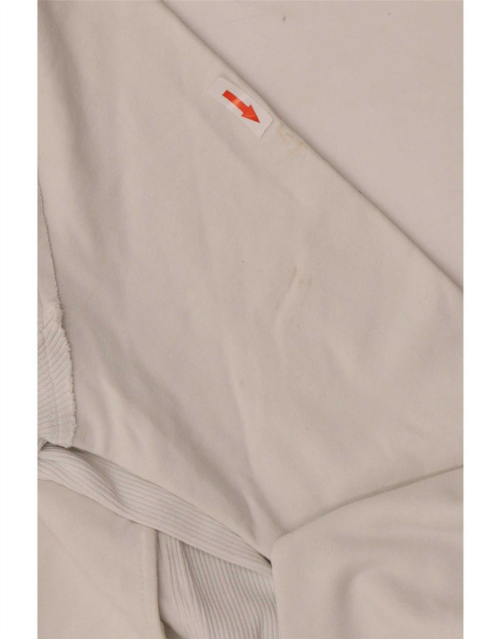 Roxy Womens Grafisk træningsdragt Topjakke UK 8 Small White Bomuld