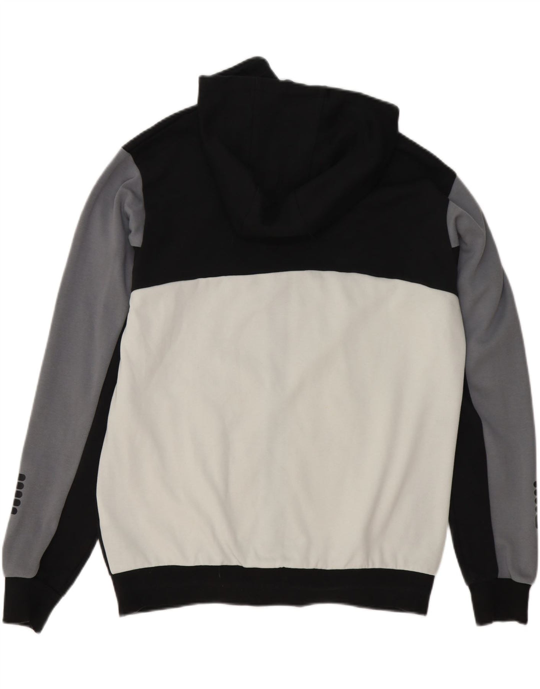 Fila Hættetrøje med lynlås til mænd Large Black Colourblock