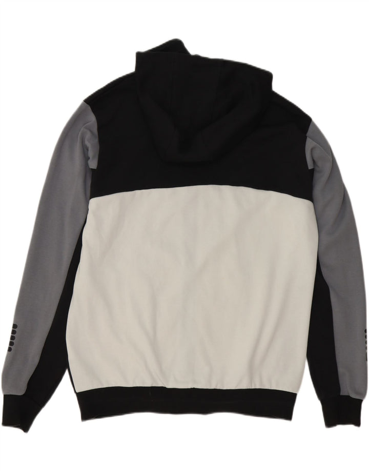 Fila Hættetrøje med lynlås til mænd Large Black Colourblock