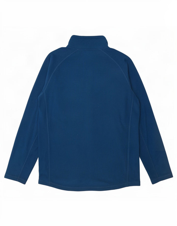 Lowe Alpine herre lynlås hals fleece jumper stor marineblå polyester