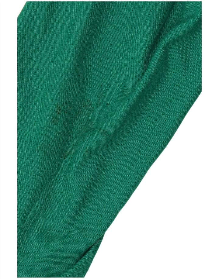 Vintage Dame 1 Knap Blazer Jacket UK 16 Large Green