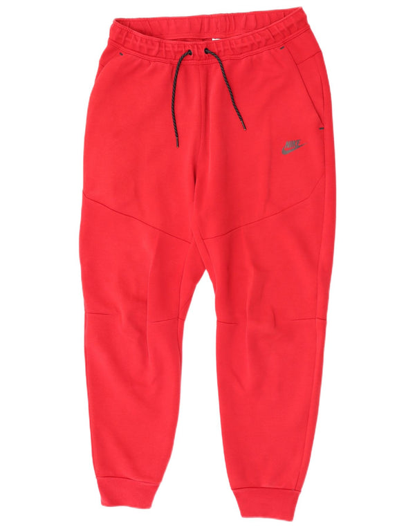 Nike Herre træningsdragt Bukser Joggers Large Red Bomuld Sports