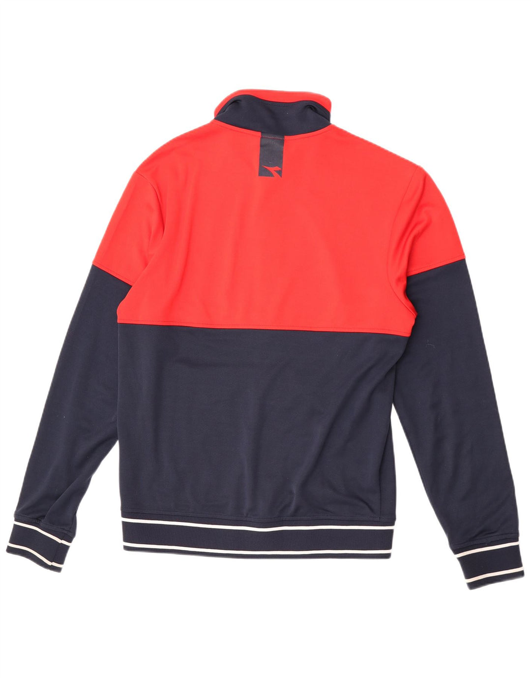 Diadora træningsdragt topjakke til kvinder UK 18 XL Rød Colourblock Polyester