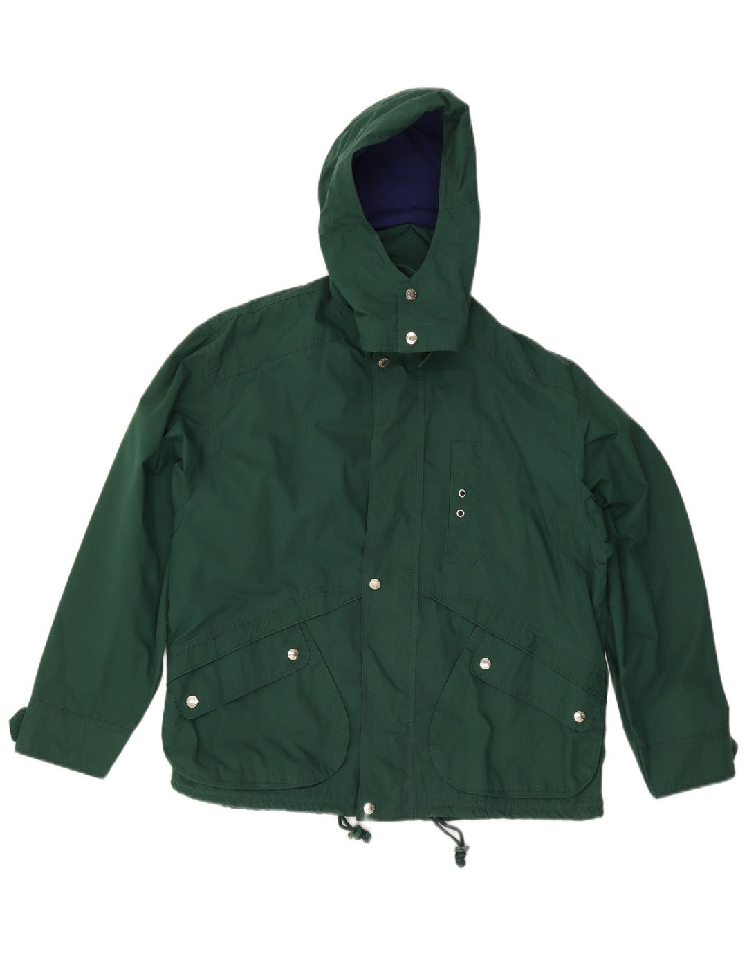 OXER Vindjakke med hætte til mænd UK 38 Medium Green Polyester