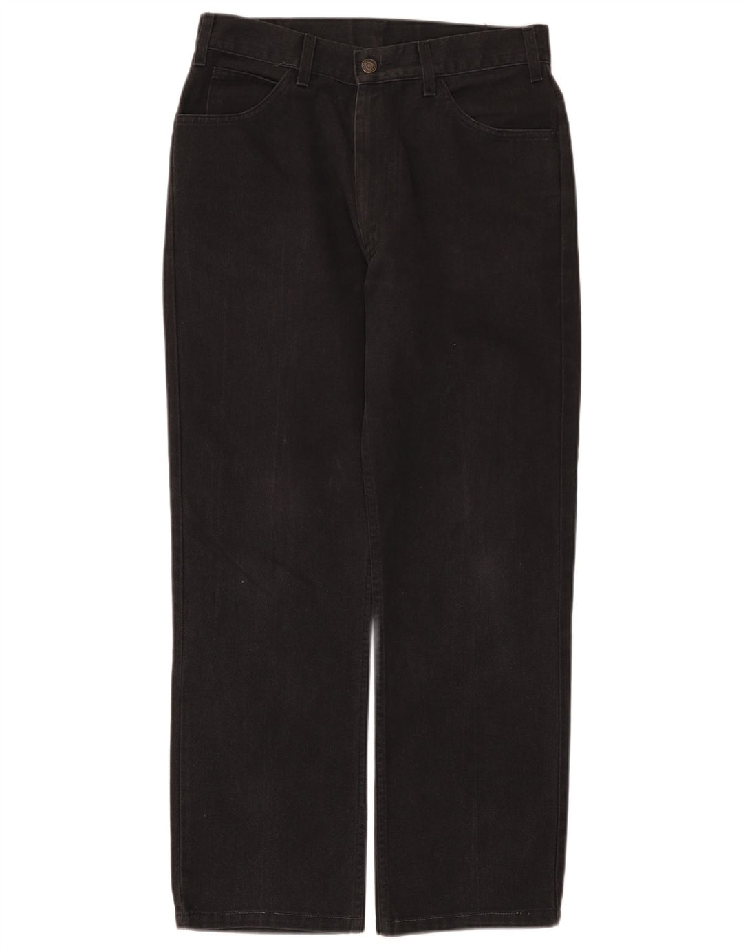 Levi's lige jeans til kvinder W32 L28 sort bomuld