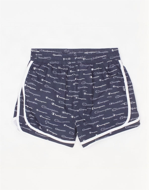 Champion piger grafiske sportsshorts 13-14 år XL sort polyester