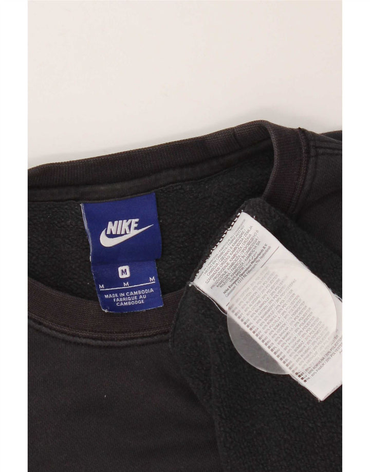 Nike Herre sweatshirt Jumper Medium Sort Bomuld