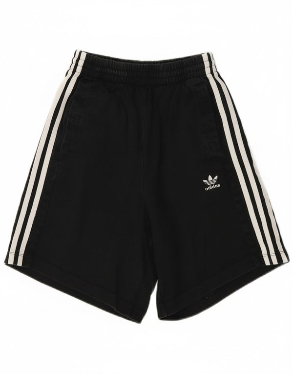 Adidas sportsshorts til kvinder UK 6 XS sort bomuld