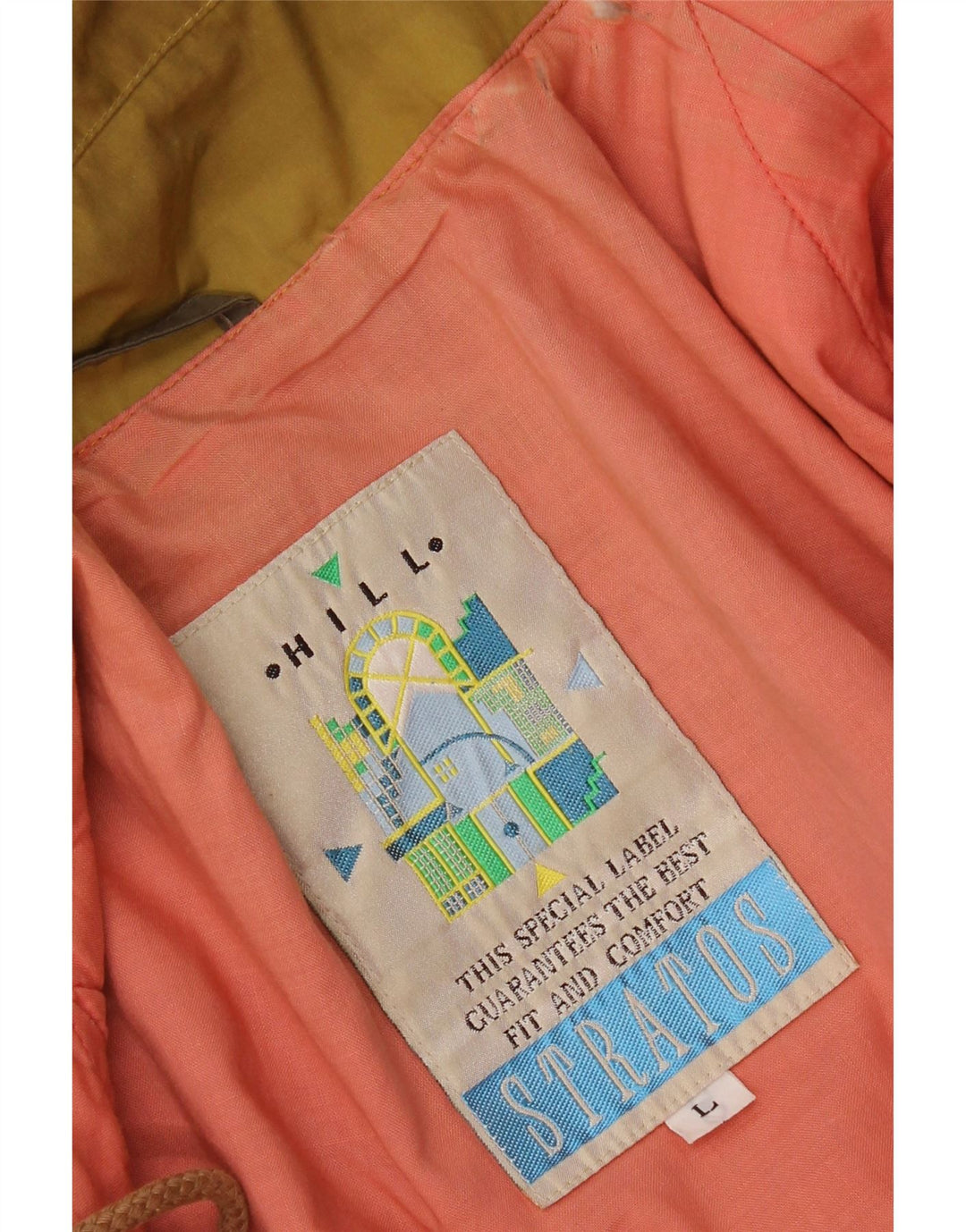 Stratos Bomberjakke til mænd UK 40 Large Khaki Polyester