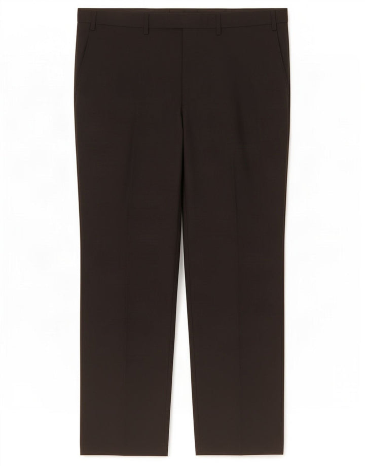 Marks & Spencer Herre Regular Suit Bukser W40 L31 Sort Polyester