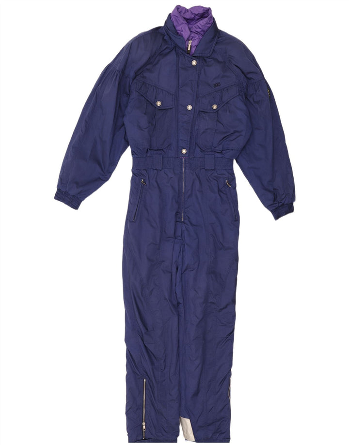 ASICS Dame Ski Jumpsuit UK 16 Large Navy Blue