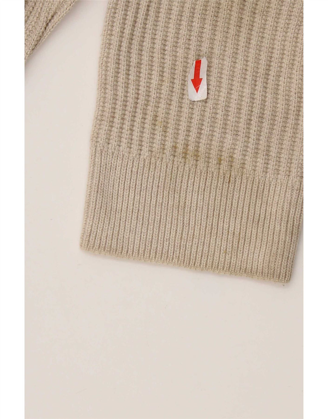 Green Coast Herre V-hals sweater IT 52 Stor Grå Merinould